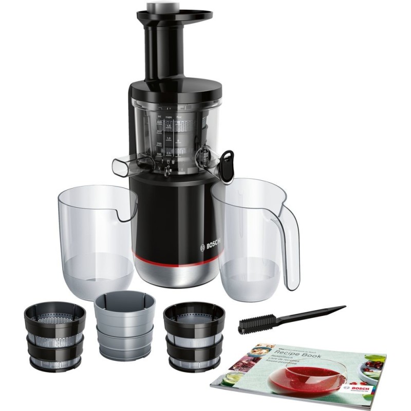 Bosch MESM731M Slow Juicer Edelstahl / Nero